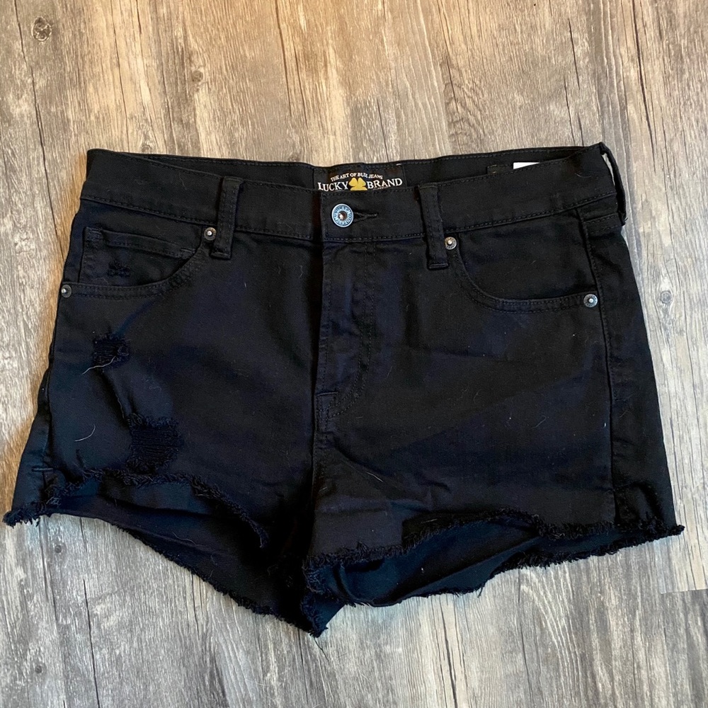 NEW Lucky Brand High Rise Shortie, size 8/29